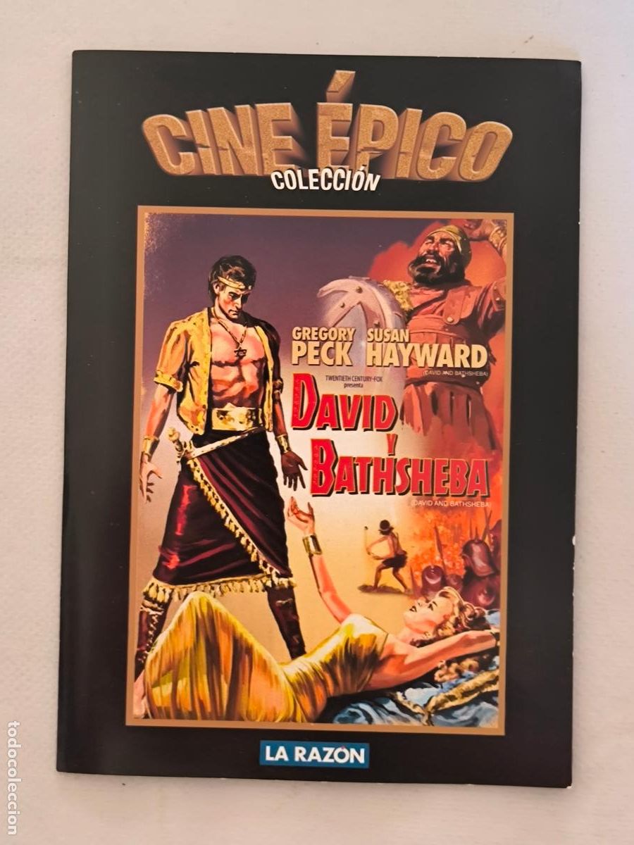 Cine: DVD DAVID Y BATHSHEBA - FUNDA FINA CARTON (5V)
