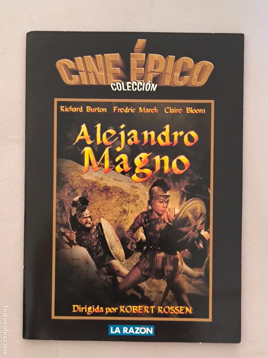 Cine: DVD ALEJANDRO MAGNO - FUNDA FINA CARTON (5V)