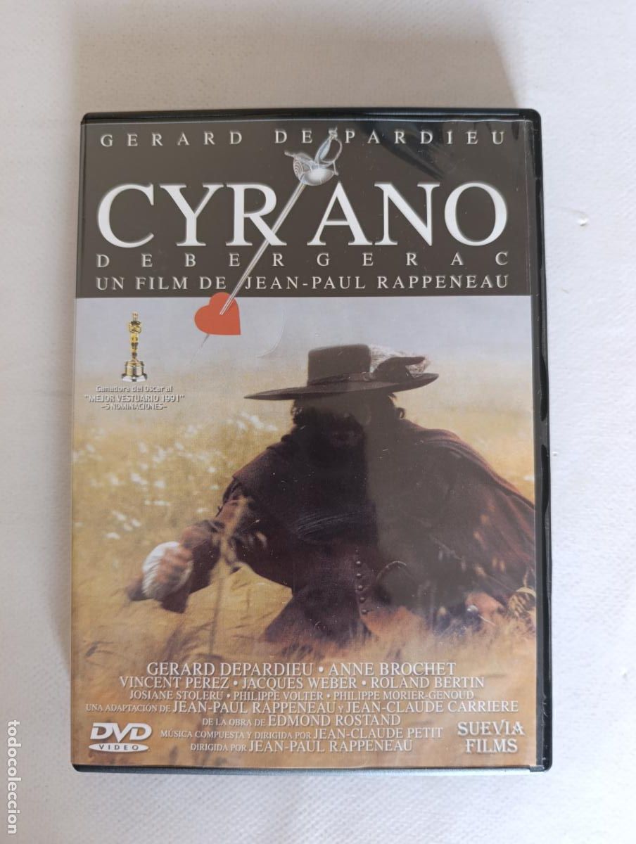 Cine: DVD CYRANO DE BERGERAC - GERARD DEPARDIEU (5R)