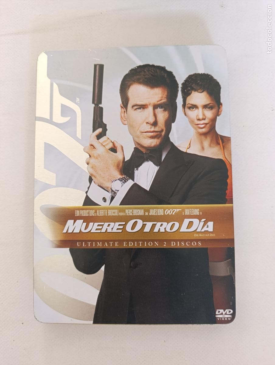 Cine: DVD MUERE OTRO DIA - 007 JAMES BOND - ULTIMATE EDITION 2 DISCOS STEELBOOK - CAJA METALICA (6J)