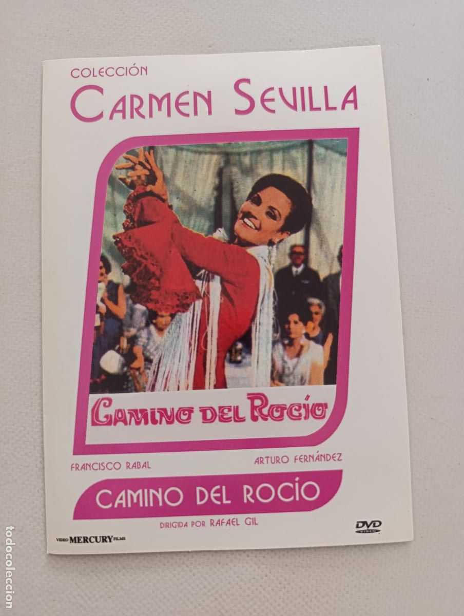 Cine: DVD CAMINO DEL ROCIO - CARMEN SEVILLA - FUNDA FINA CARTON (6J)