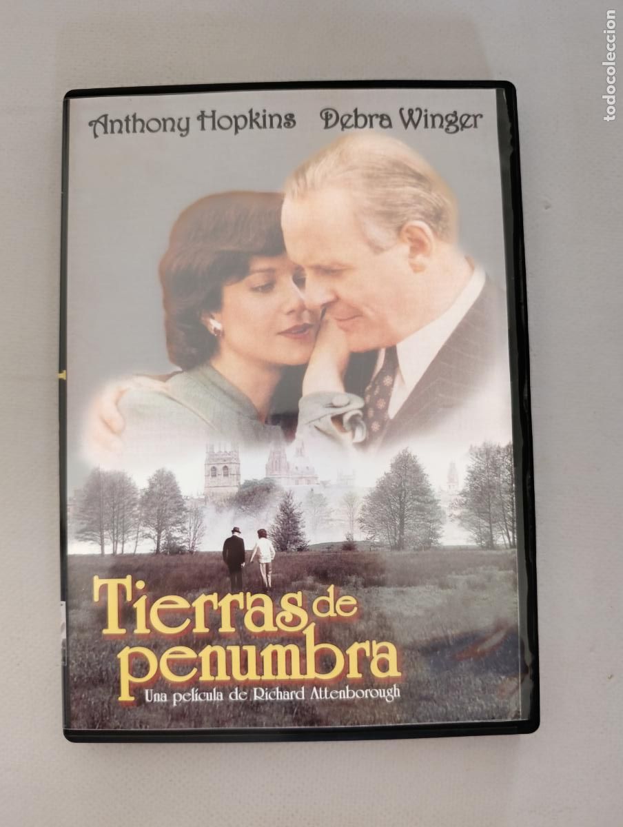 Cine: DVD TIERRAS DE PENUMBRA - ANTHONY HOPKINS, DEBRA WINGER (6J)