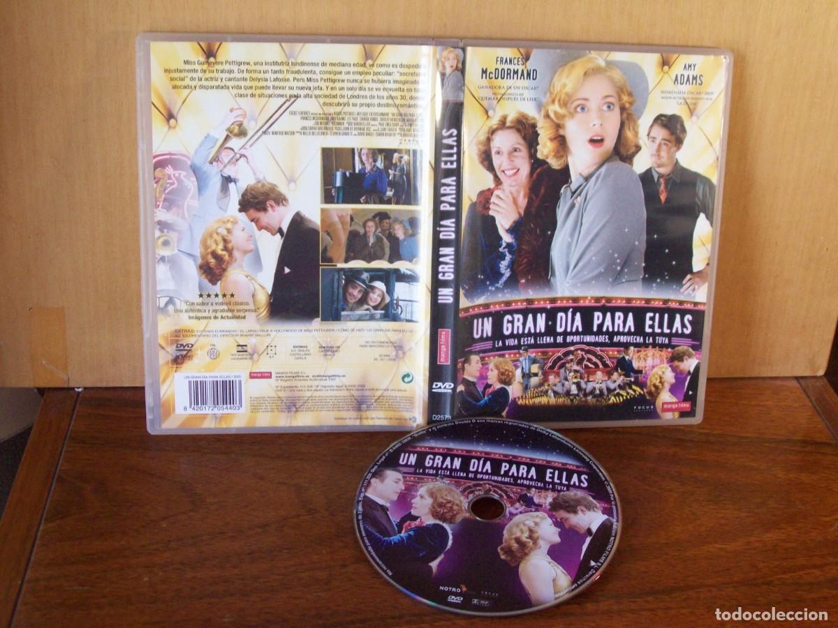 Cine: UN GRAN DIA PARA ELLAS - FRANCES MCDORMAN - AMY ADAMS - CIARANS HUNDS - LEE PACE - DVD