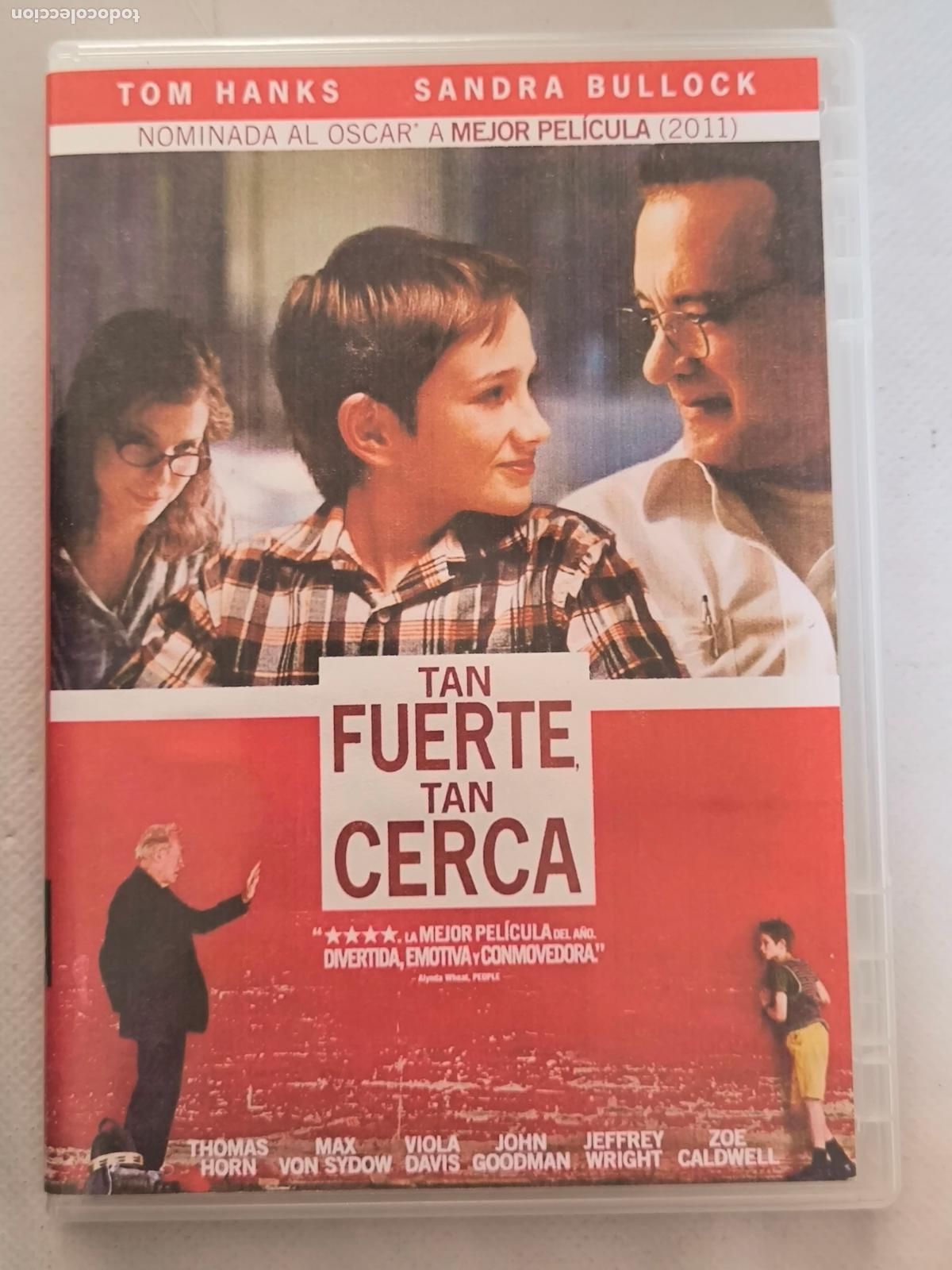 Cine: DVD TAN FUERTE TAN CERCA - CARATULA FOTOCOPIADA (O3)