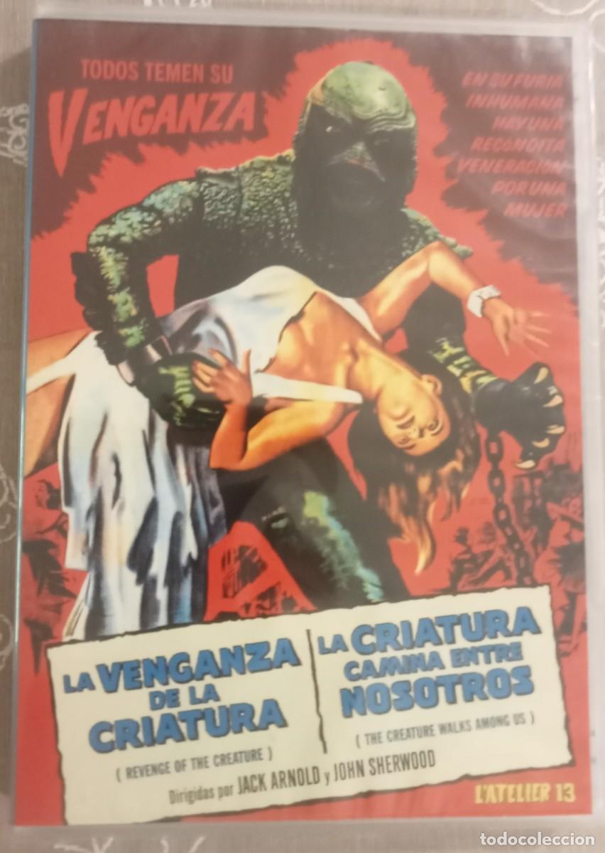 Cine: L&acute;ATELIER 13: LA VENGANZA DE LA CRIATURA-LA CRIATURA CAMINA ENTRE NOSOTROS. PRECINTADA. DESCATALOGAD