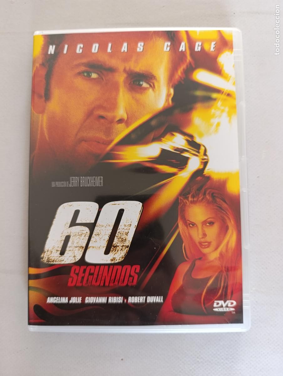 Cine: DVD 60 SEGUNDOS - NICOLAS CAGE (6L)