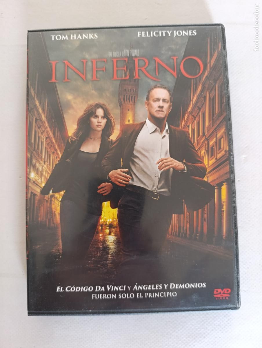 Cine: DVD INFERNO - TOM HANKS, FELICITY JONES (6Lw)