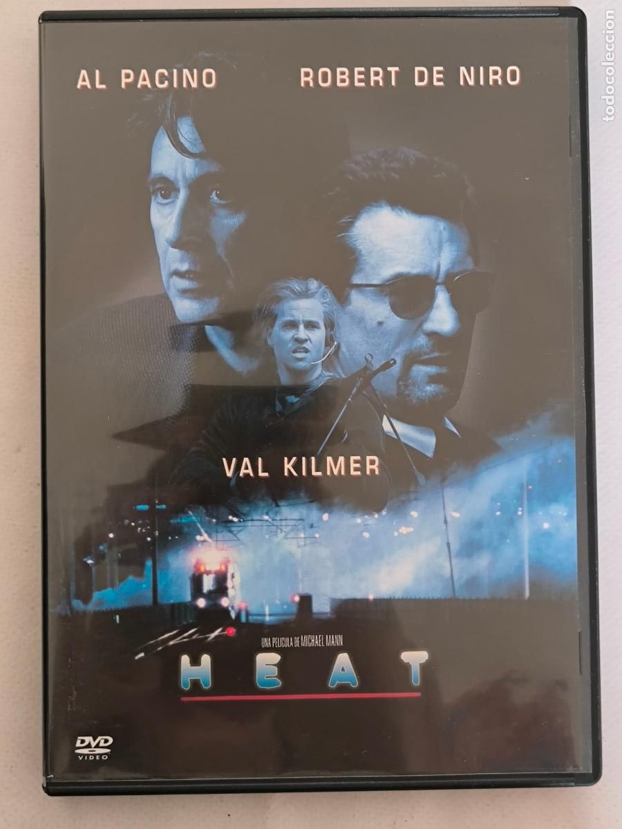 Cine: DVD HEAT - AL PACINO, ROBERT DE NIRO (T3)