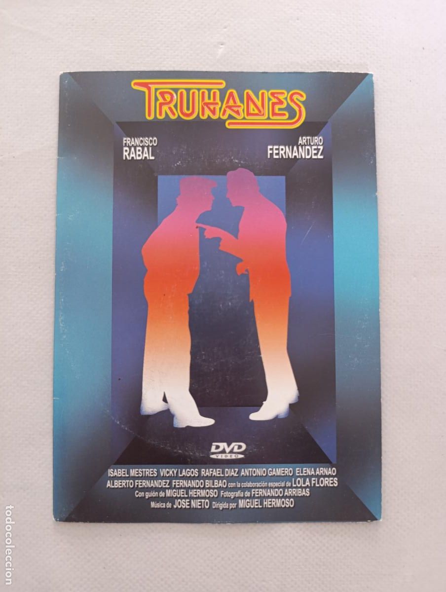 Cine: DVD TRUHANES - FRANCISCO RABAL, ARTURO FERNANDEZ - FUNDA FINA CARTON (6L)