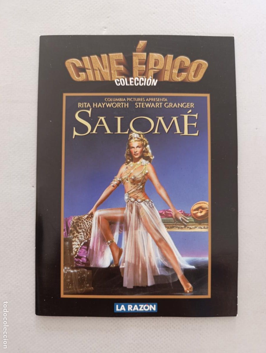 Cin&eacute;ma: DVD SALOME - RITA HAYWORTH, STEWART GRANGER - FUNDA FINA CARTON (6L)