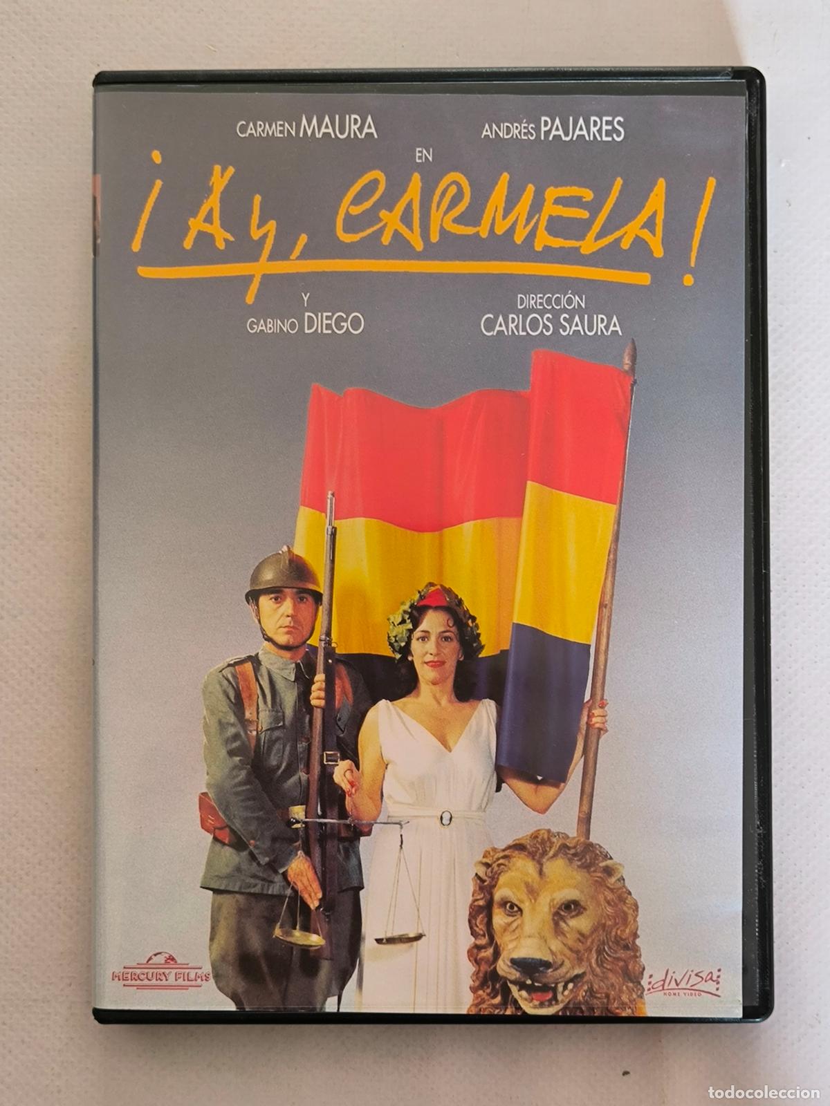 Cine: DVD &iexcl;AY, CARMELA! - CARMEN MAURA, ANDRES PAJARES (U3)