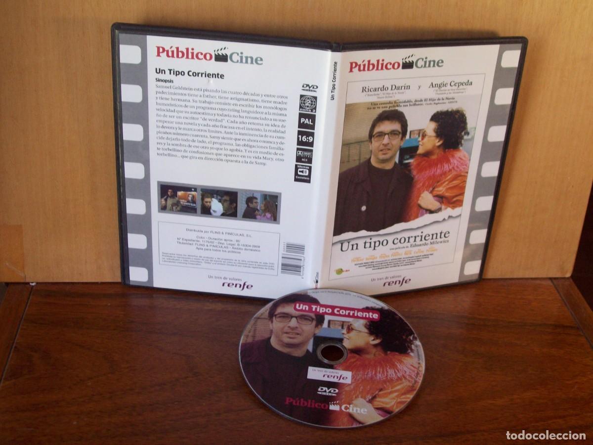 Cine: UN TIPO CORRIENTE - RICARDO DARIN - ANGIE CEPEDA - DVD CAJA FINA EDICION PERIODICO PUBLICO