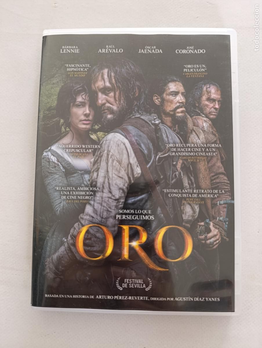 Cine: DVD ORO - BARBARA LENNIE, RAYL AREVALO, OSCAR JAENADA, JOSE CORONADO (6M)