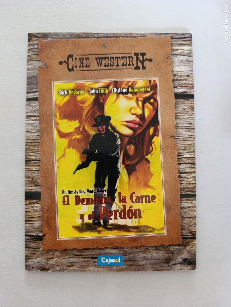 Cine: DVD EL DEMONIO, LA CARNE Y EL PERDON - DIRK BOGARDE - FUNDA FINA CARTON (6M)