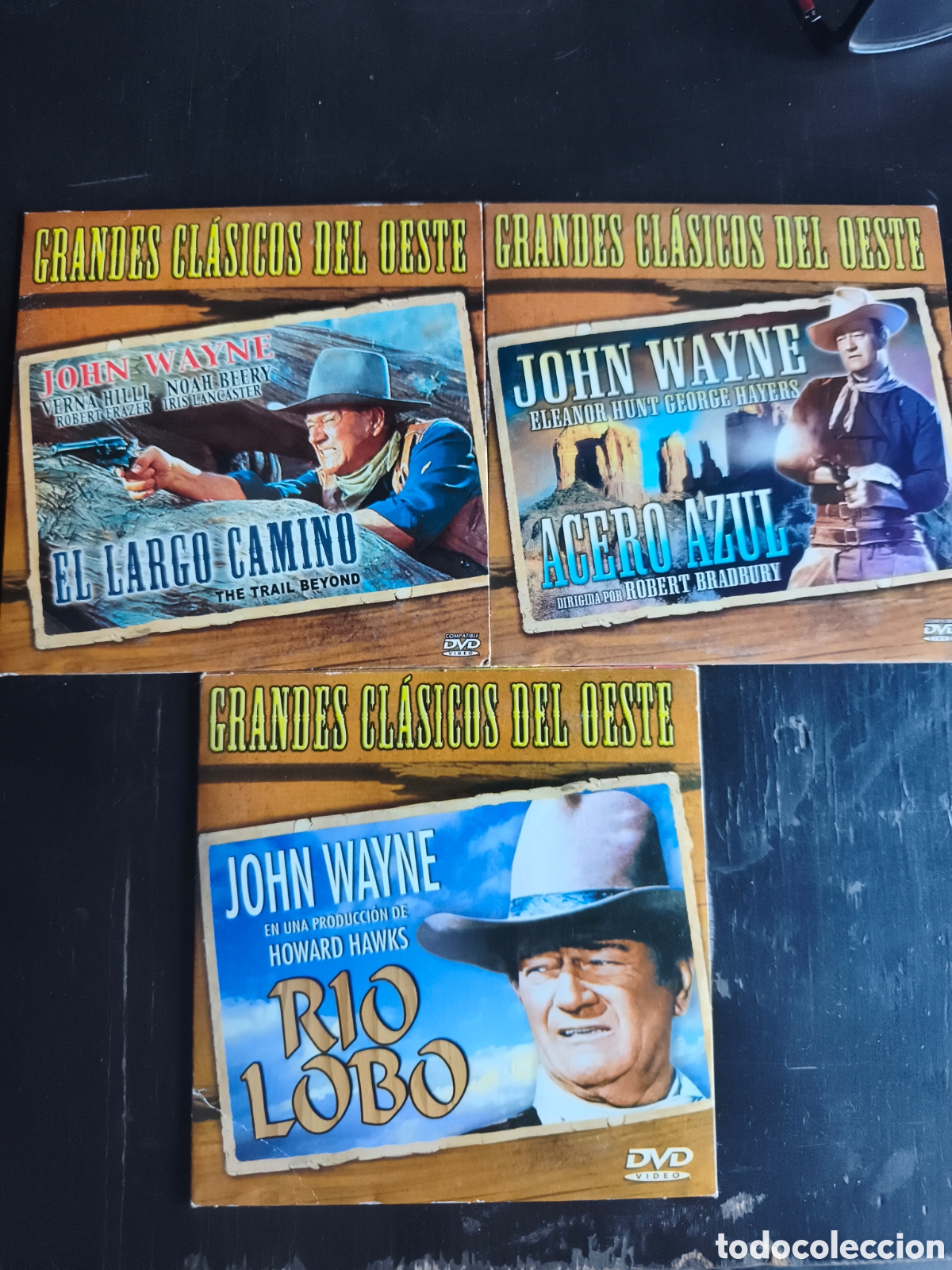 Cine: GRANDES CLASICOS DEL OESTE. DVD. JOHN WAYNE