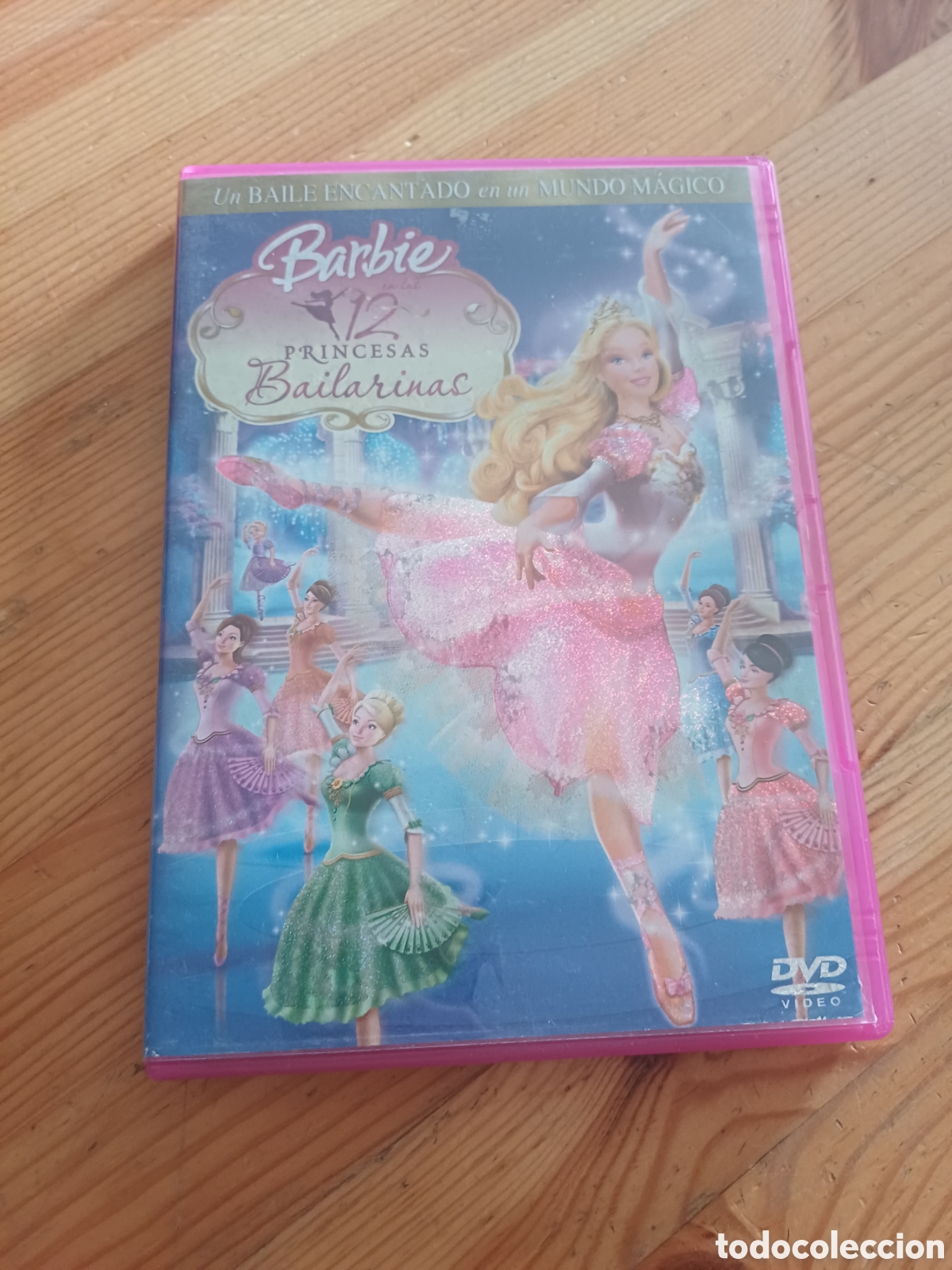 Cine: Barbie 12 princesas bailarinas DVD pelicula mu&ntilde;ecas infantil