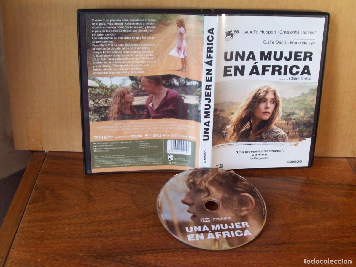 Cine: UNA MUJER EN AFRICA - ISABELLE HUPPERT - CHRISTOPHER LAMBERT - MICHEL SUBOR - DVD