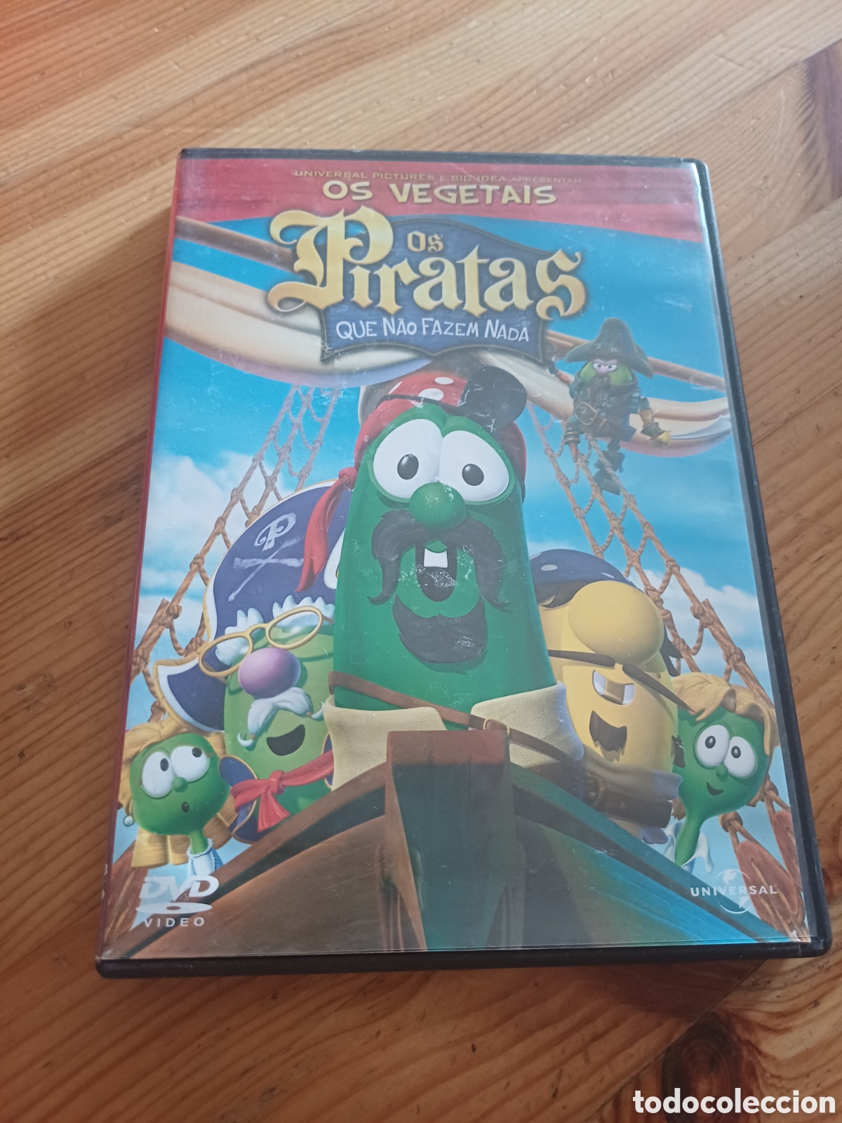 Cine: Los piratas que no hacen nada Pelicula DVD infantil animada de los vegetales