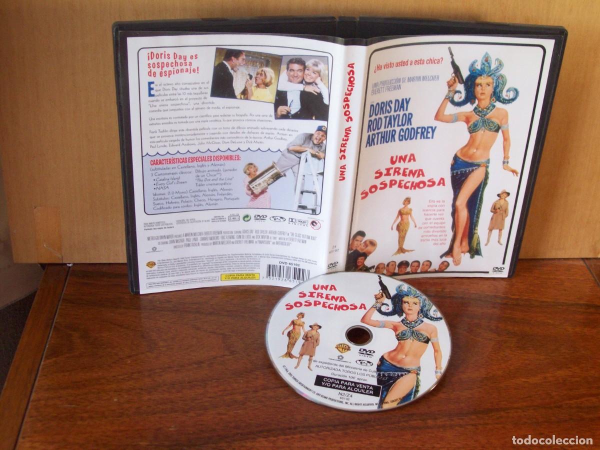 Cine: UNA SIRENA SOSPECHOSA - DORIS DAY - ROD TAYLOR - ARTHUR GODFREY - DVD