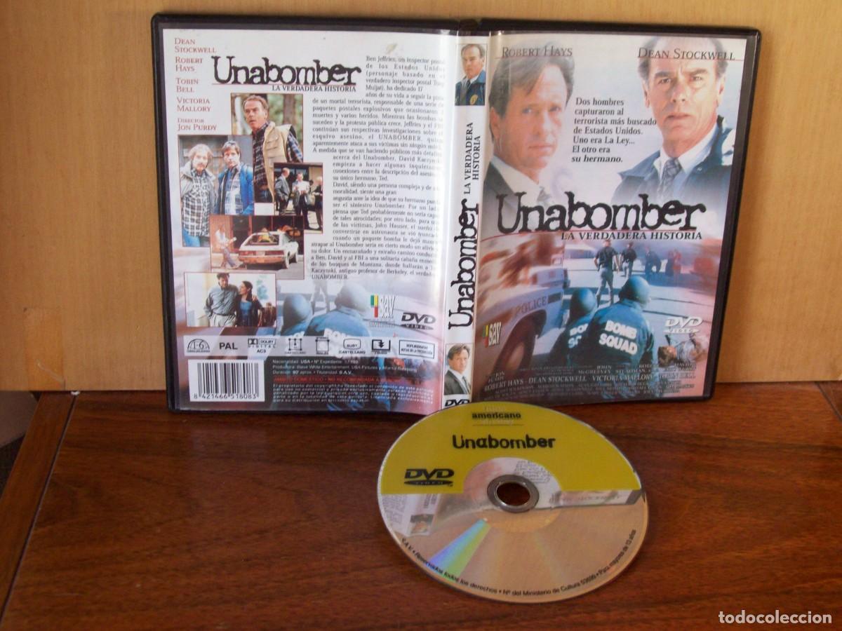 Cine: UNABOMBER (LA VERDADERA HISTORIA) - ROBERT HAYS - DEAN STOCKWELL - DVD