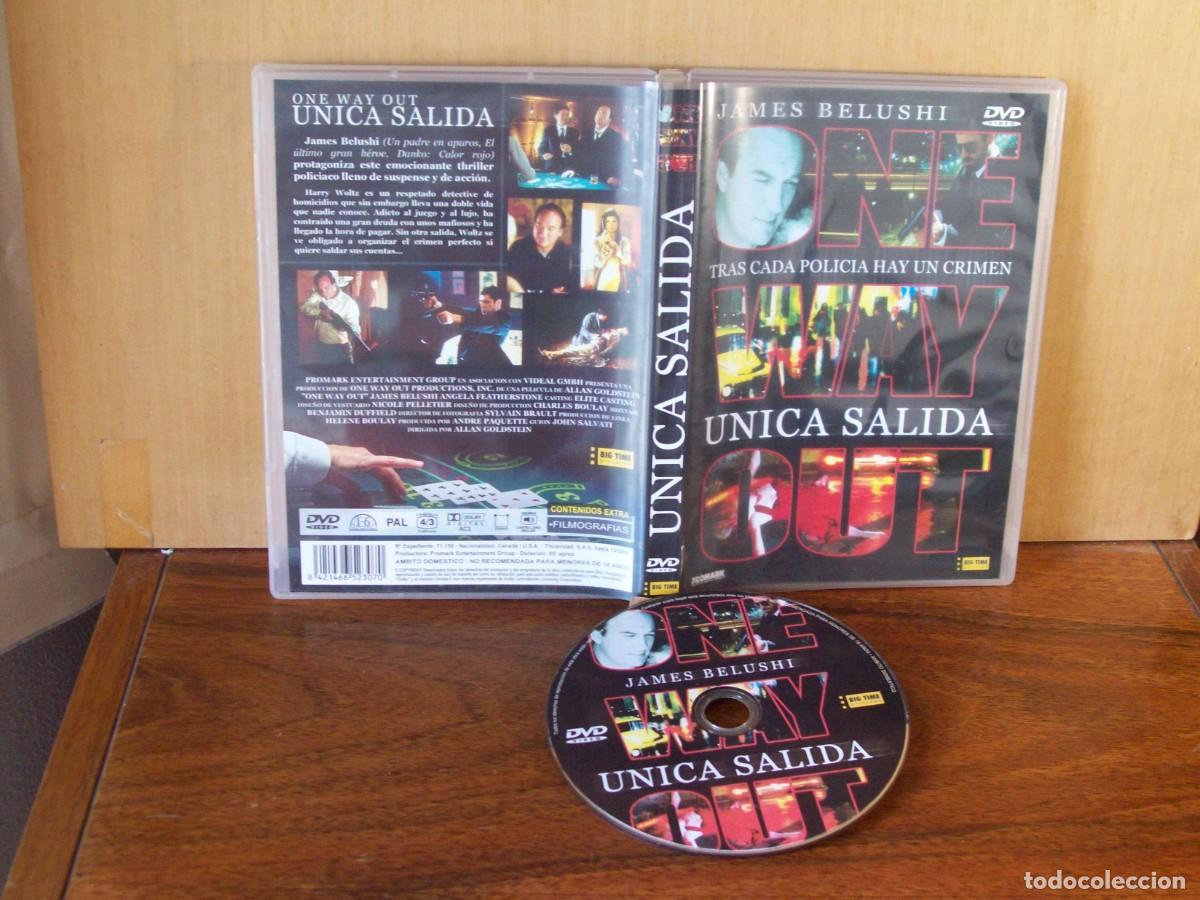 Cine: UNICA SALIDA - JAMES BELUSHI - ANGELA FEATHERSTONE - ELITE CASTING - DVD