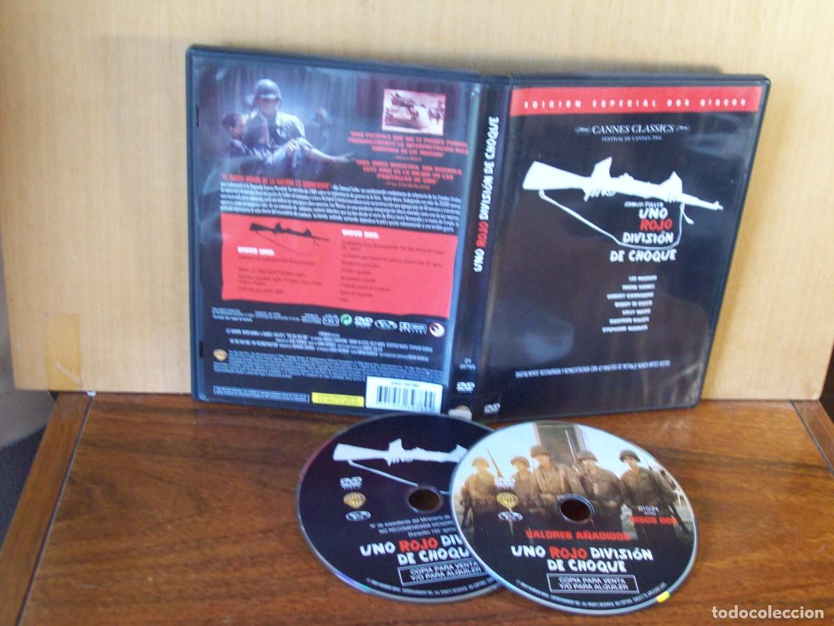 Cine: UNO ROJO DIVISION DE CHOQUE - LEE MARVIN - ROBERT CARRADINE - KELLY WARD DOBLE DVD EDICION ESPECIAL