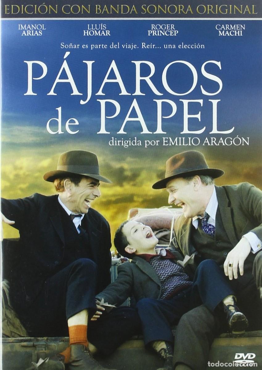 Cine: P&aacute;jaros de Papel DVD Imanol Arias Lluis Homar Carmen Machi director Emilio Arag&oacute;n Edicion 2 discos P