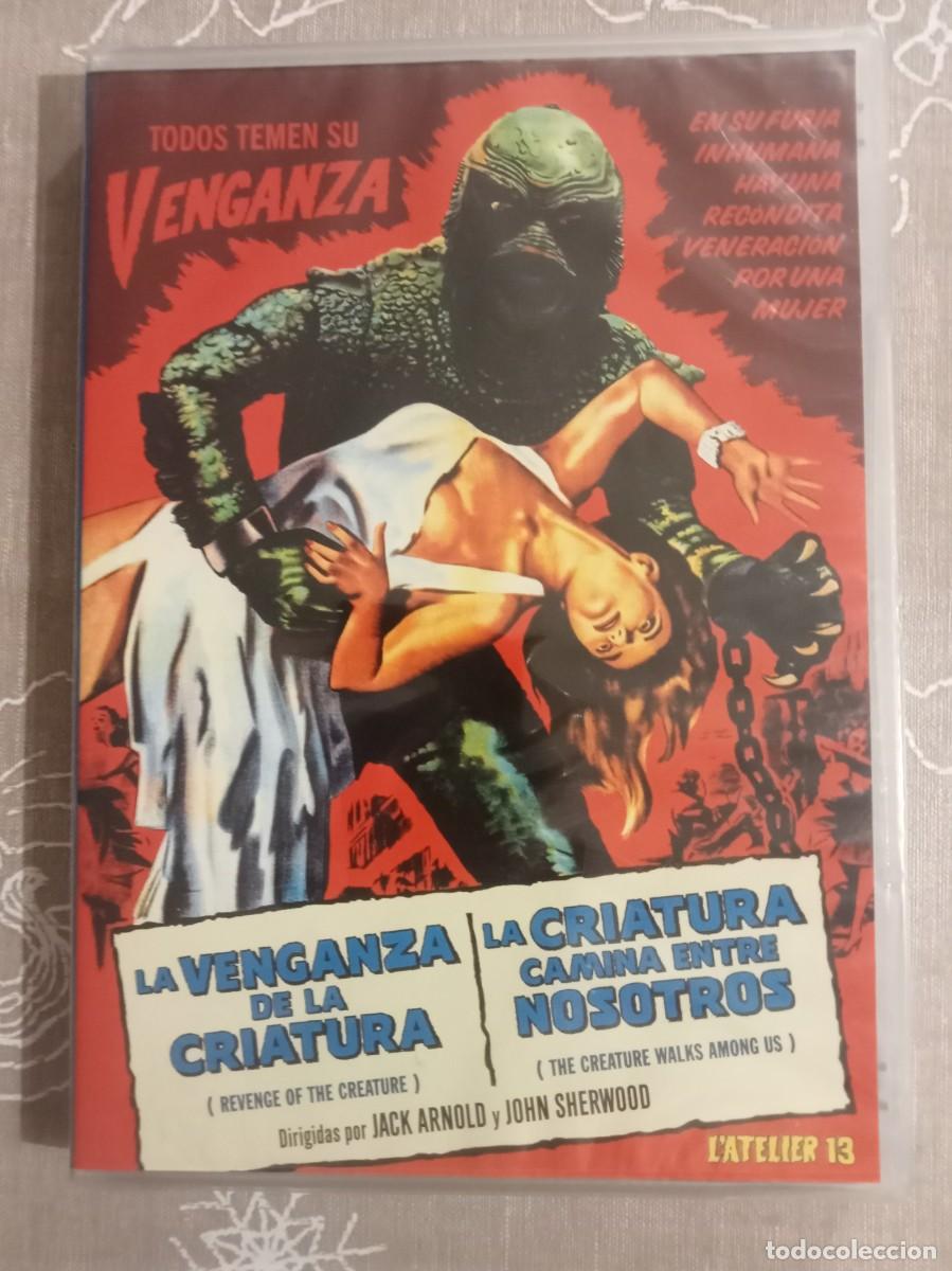 Cinema: L&acute;ATELIER 13: LA VENGANZA DE LA CRIATURA-LA CRIATURA CAMINA ENTRE NOSOTROS. PRECINTADA. DESCATALOGAD