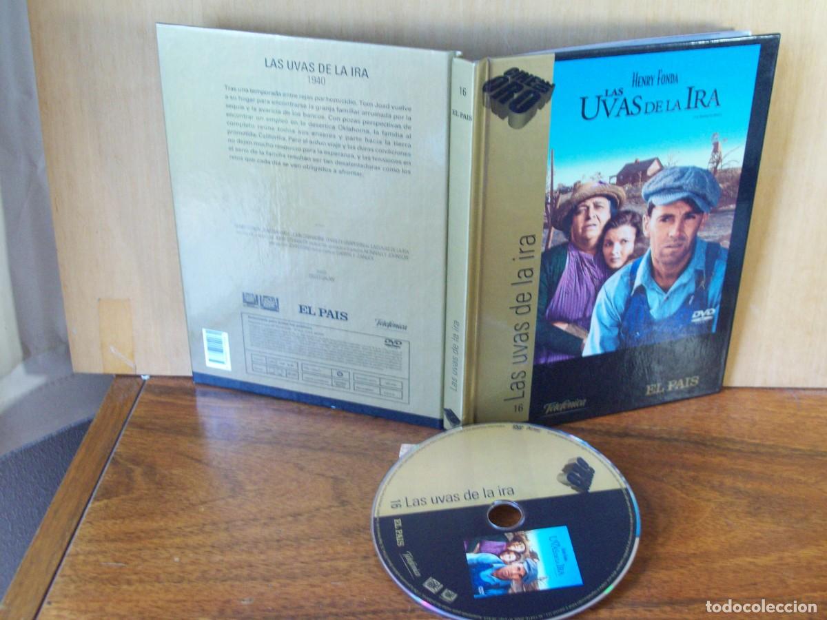 Cine: LAS UVAS DE LA IRA - HENRY FONDA - DVD EDICION EL PAIS TAPAS DURAS CON LIBRETO 60 PAGINAS