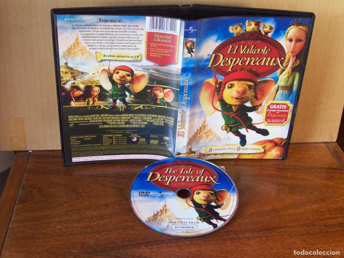 Cine: EL VALIENTE DESPEREAUX - MATTEW BRODERICH - ROBBIE COLTRANE - DVD DIBUJOS ANIMADOS