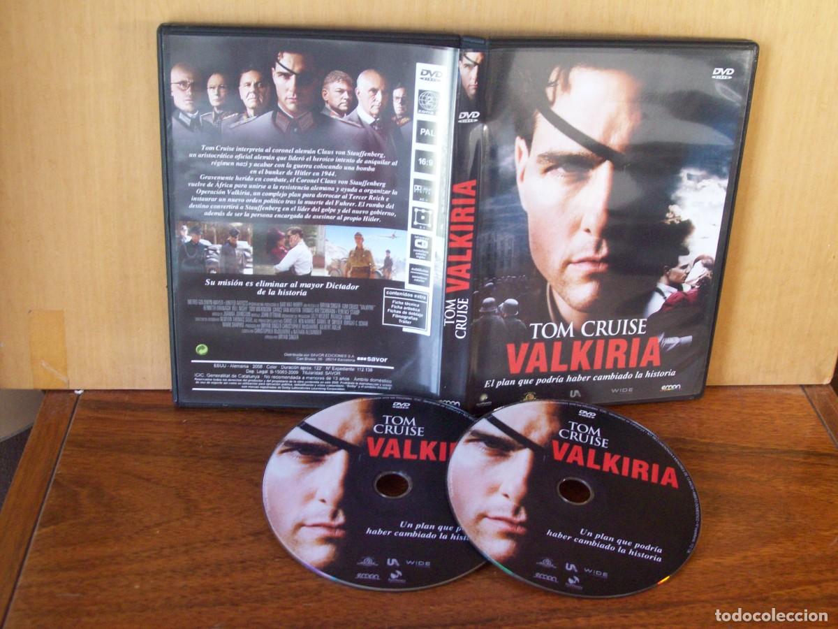 Cine: VALKIRIA - TOM CRUISE -KENNET BRANAG - BIL NIGLY - TOM WILKINSON - DVD DOBLE