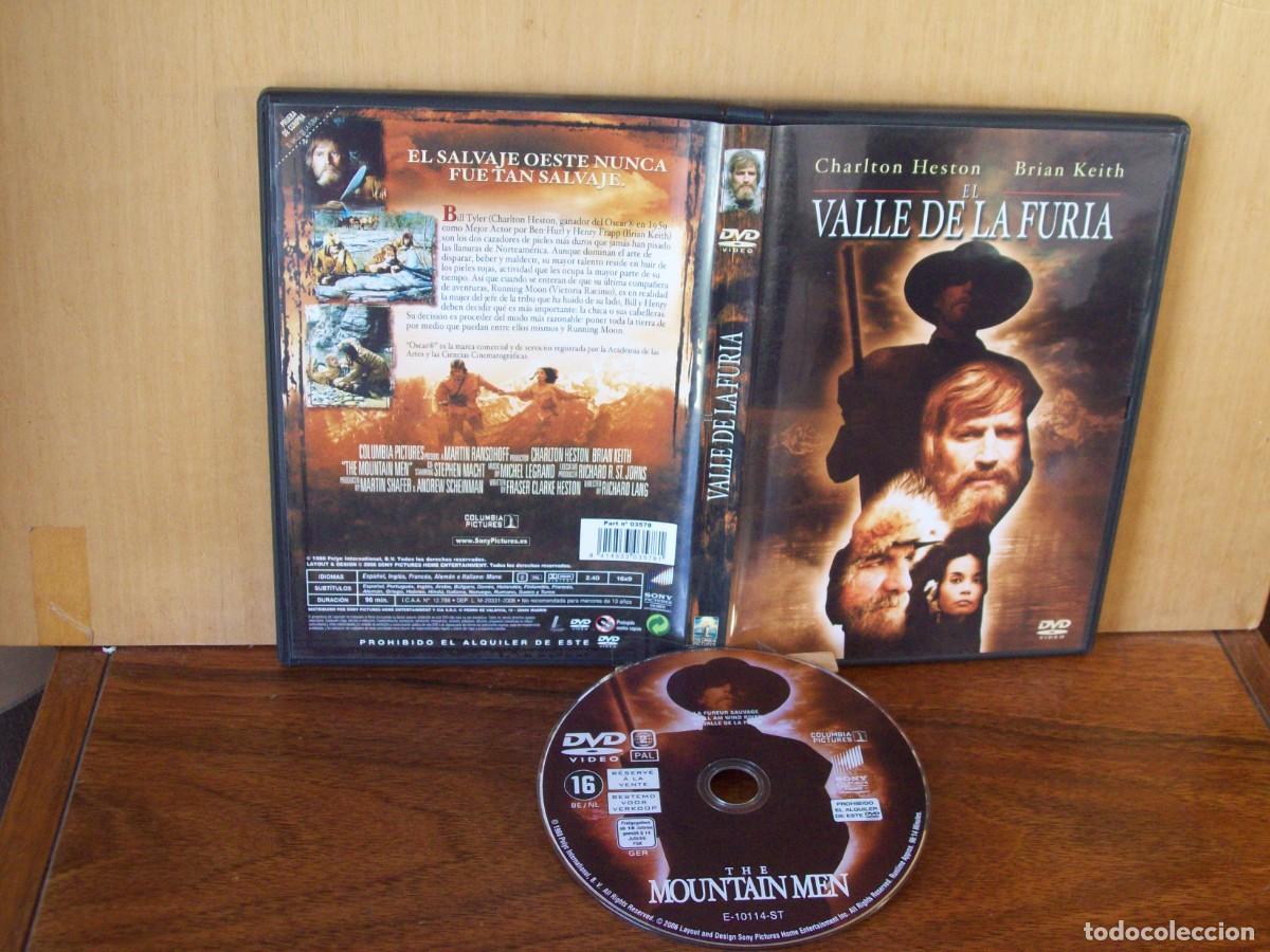 Cine: EL VALLE DE LA FURIA - CHARLTON HESTON - BRIAN KEITH - STEPHEN MACHT - DVD