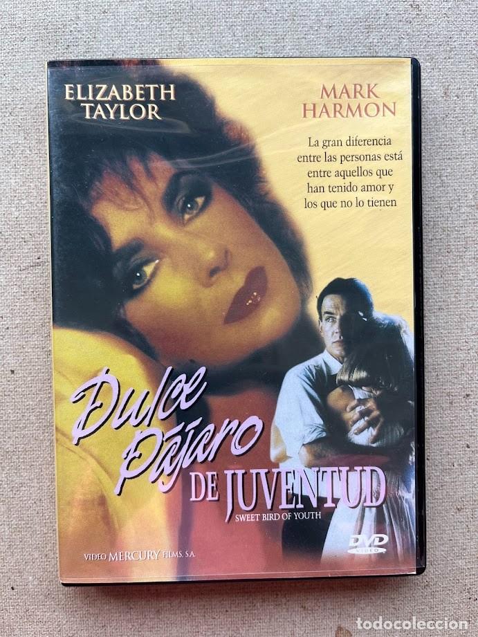 Cine: Dulce p&aacute;jaro de juventud / Elizabeth Taylor & Mark Harmon / Nicolas Roeg / DVD /