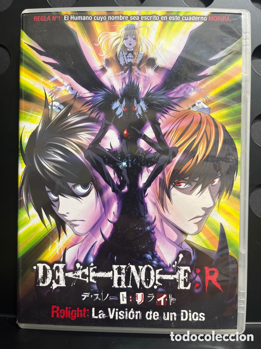 Cine: DEATH NOTE R RELIGHT : LA VISI&Oacute;N DE UN DIOS 137&rsquo; DVD ANIME