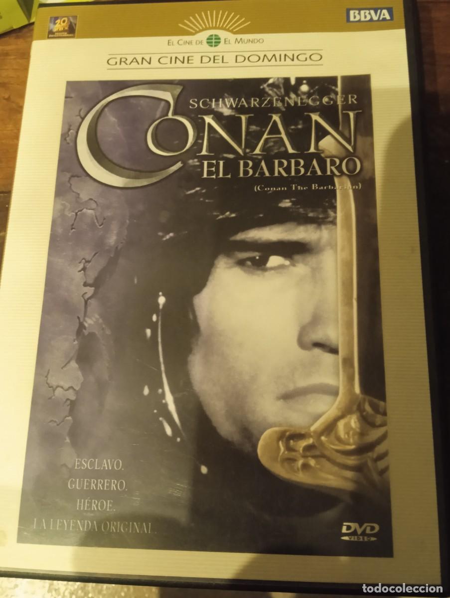 Cine: CONAN EL BARBARO. SCHWARZENEGGER. DVD