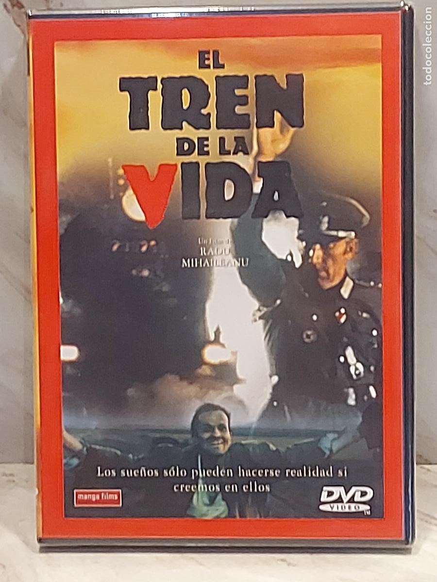 Cine: EL TREN DE LA VIDA | RADU MIHAILEANU | DVD MANGA FILMS | NUEVO PRECINTADO