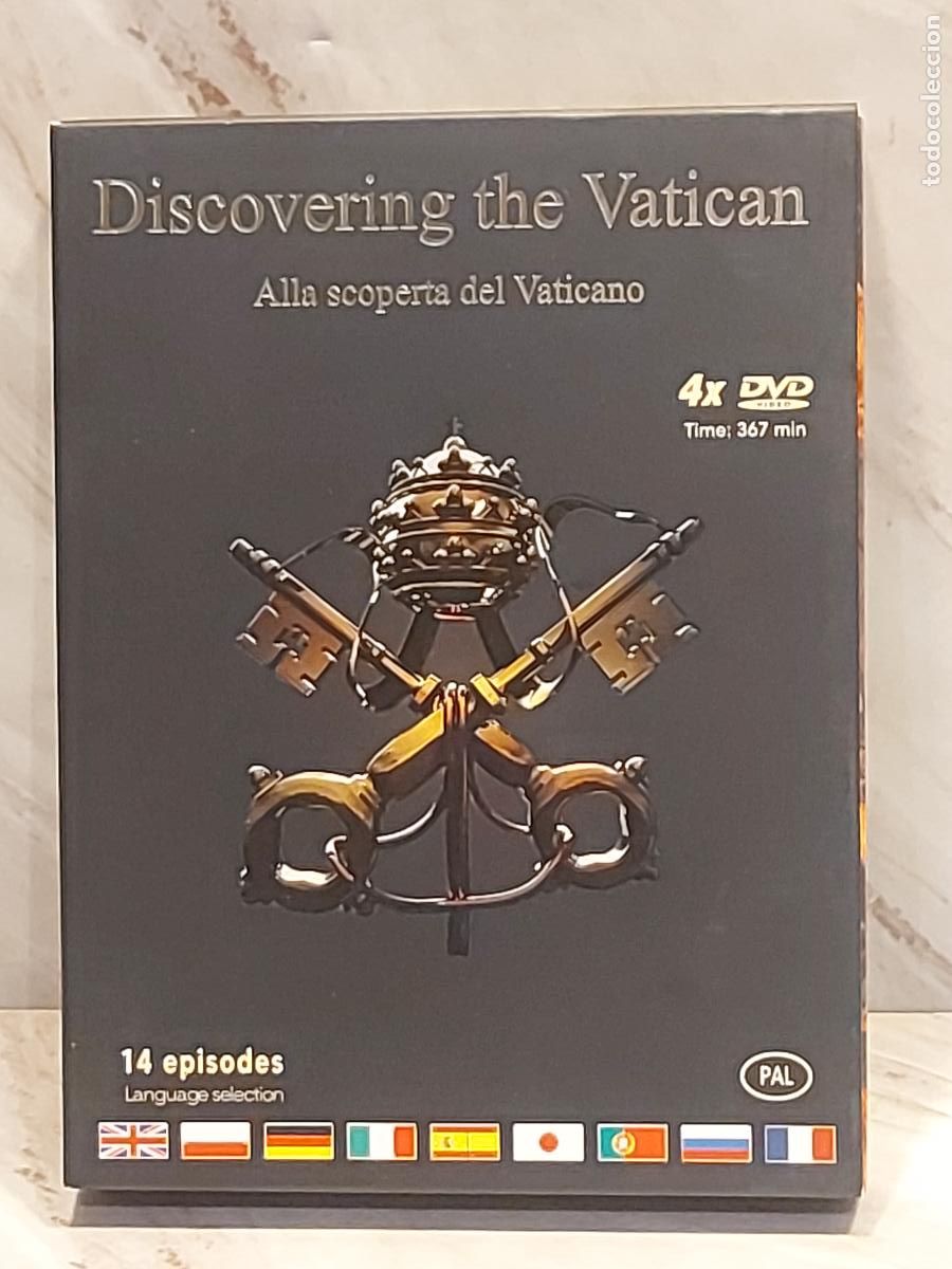 Cine: DISCOVERING THE VATICAN | 4 DVD | 14 EPISODIOS | 367 MIN | EDICI&Oacute;N MULTILING&Uuml;E | DE LUJO
