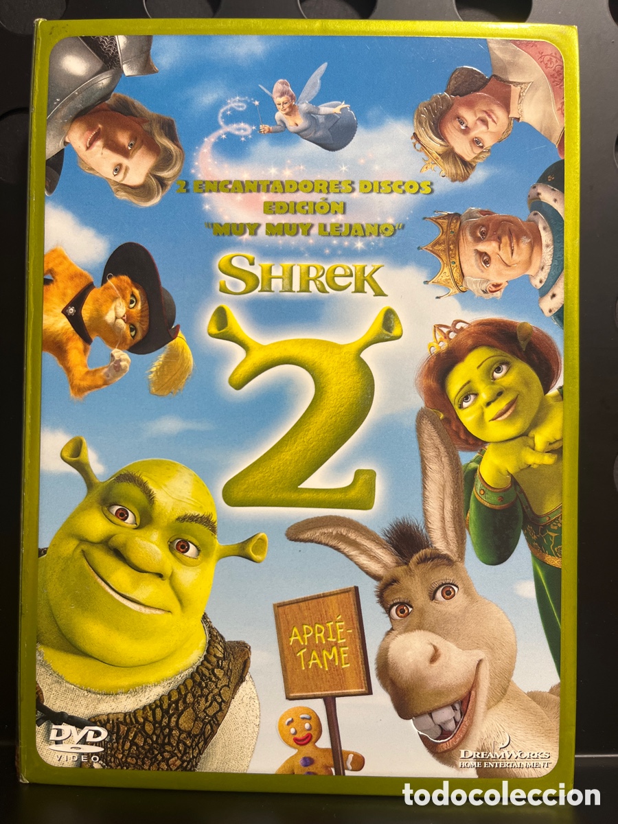 Cine: SHREK 2 EDICI&Oacute;N MUY MUY LEJANO 2 ENCANTADORES DISCOS 2 DVD