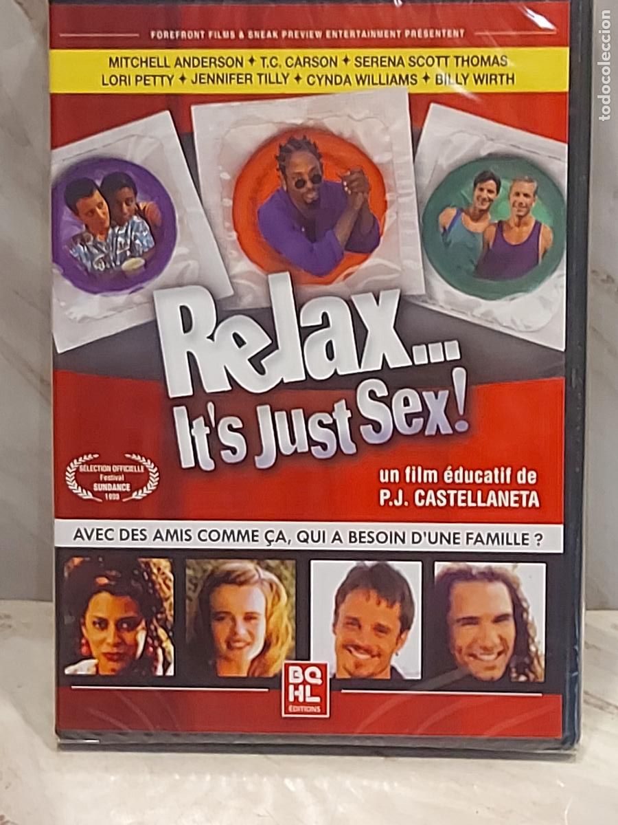 Cine: T&Iacute;TULO RELAX... IT'S JUST SEX! | DVD FRANCIA | P.J. CASTELLANETA | V.O. SUBT. FRANC&Eacute;S | PRECINTADO
