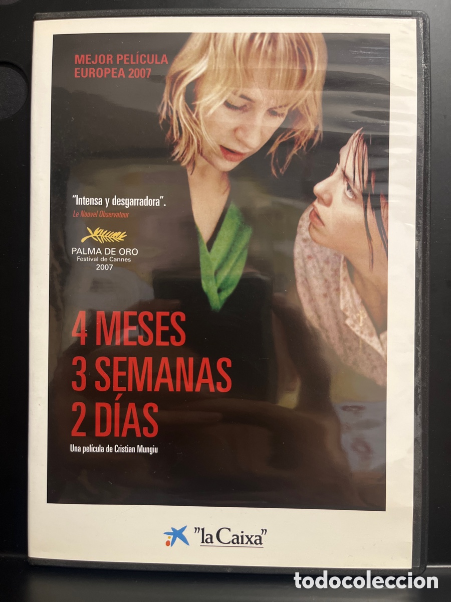 Cine: 4 MESES 3 SEMANAS 2 D&Iacute;AS de CRISTIAN MUNGIU 108&rsquo; DVD ( 2007 )