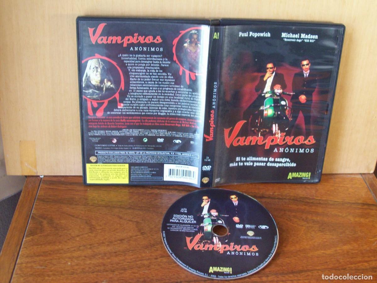 Cine: VAMPIROS ANONIMOS - OAUL POPOWICH - MICHAEL MADSEN - JUDITH SCOTT - DVD
