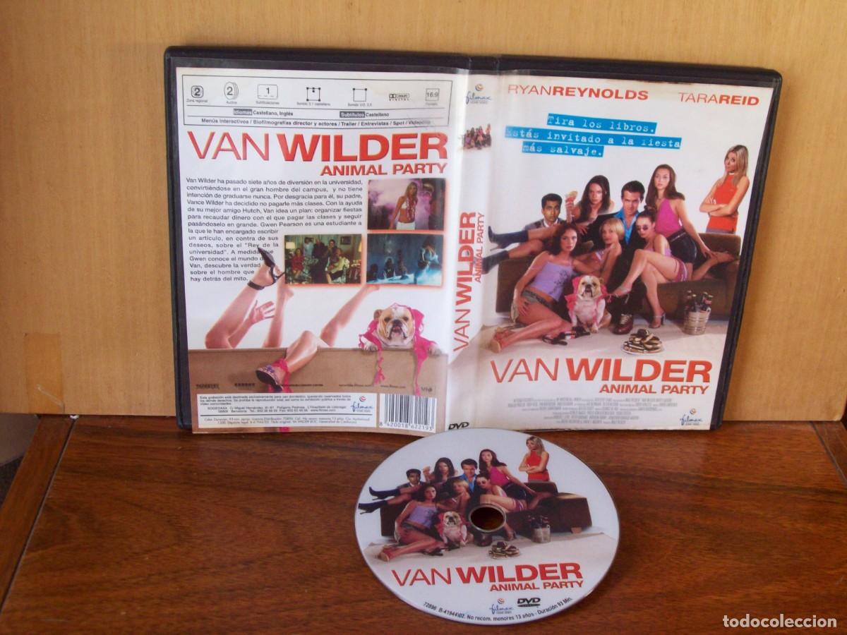 Cine: VAN WILDER (ANIMAL PARTY) - RYAN REYNOLDS - TARA REID - TIM MATHESON - PAUL GLEASON - DVD