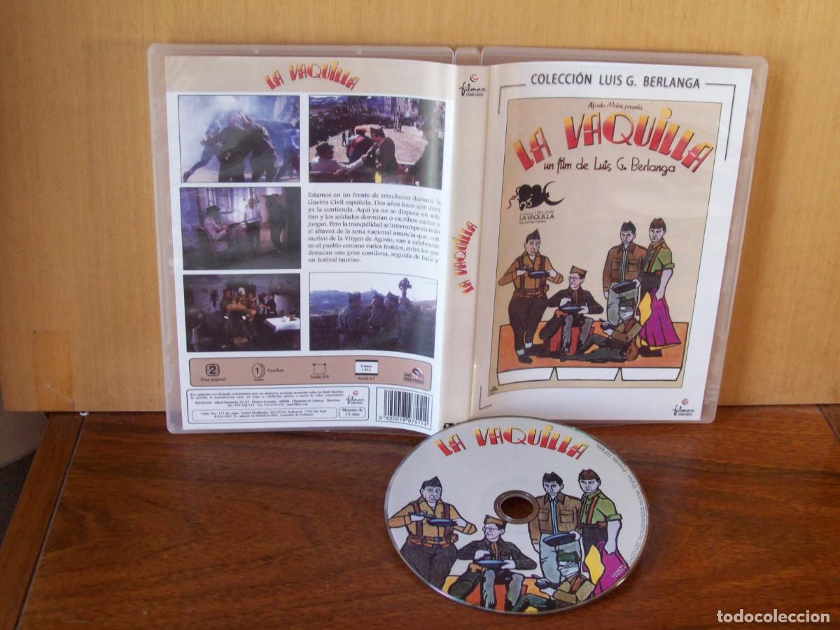 Cine: LA VAQUILLA -ALFREDO LANDA - JOSE SACRISTAN - GUILLERMO MONTESINOS - CARLOS VELAT - DVD
