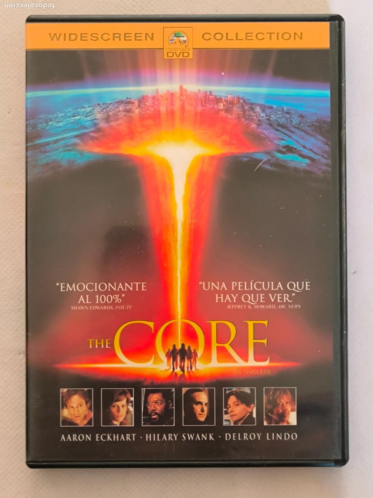Cine: DVD THE CORE - AARON ECKHART (X3)