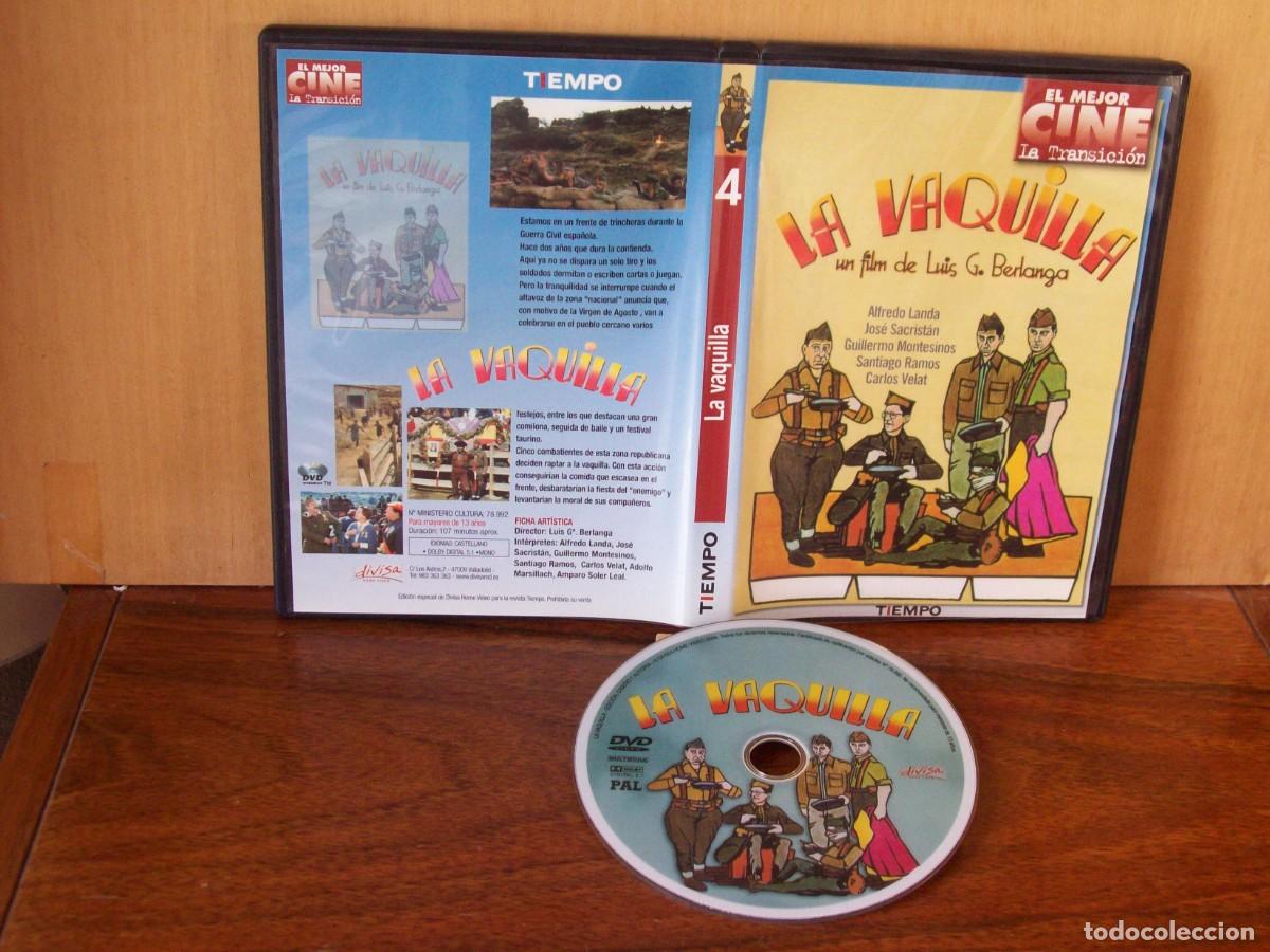 Cine: LA VAQUILLA - ALFREDO LANDA - JOSE SACRISTAN - SANTIAGO RAMOS - DVD EDICION REVISTA TIEMPO