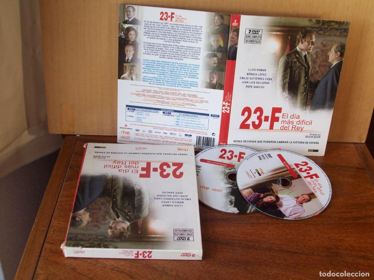Cine: 23-F EL DIA MAS DIFICIL DEL REY -LLUIS HOMAR - MONICA LOPEZ - DOBLE DVD EN ESTUCHE DE CARTON