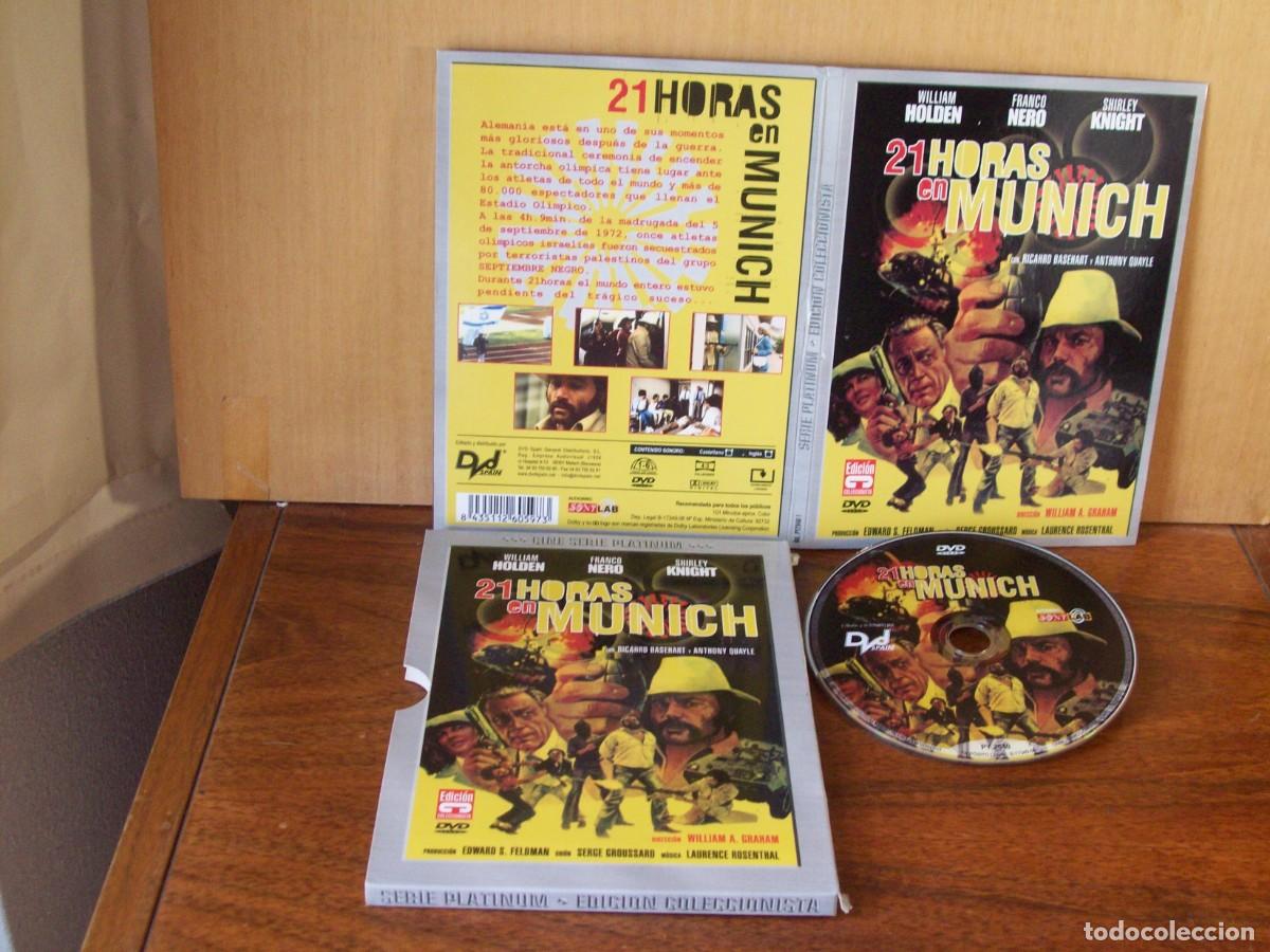 Cine: 21 HOAS EN MUNICH - WILLIAN HOLDEN - FRANCO NERO - DVD ESTUCHE FINO EDICION COLECCIONISTAS