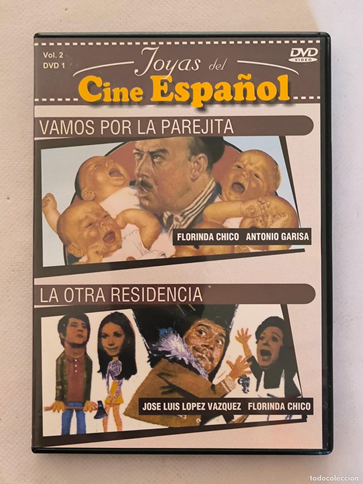 Cine: DVD VAMOS POR LA PAREJITA / LA OTRA RESIDENCIA - 2 PELICULAS (Z3)