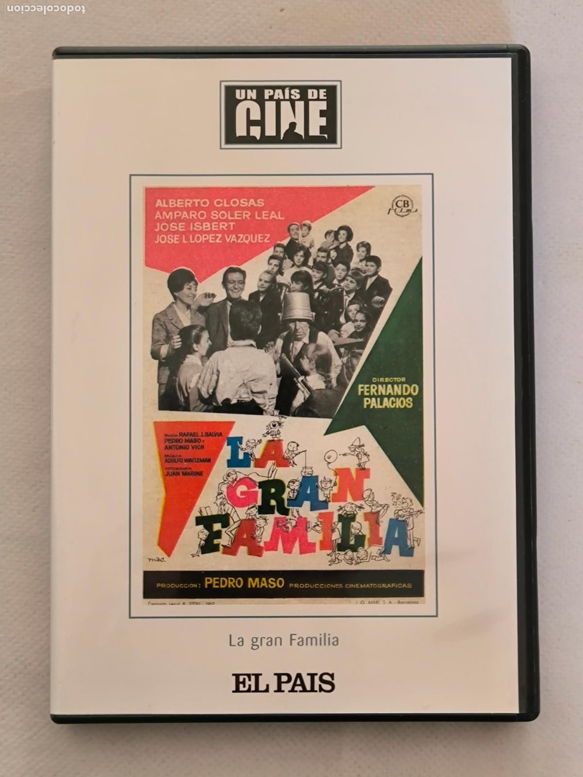Cine: DVD LA GRAN FAMILIA - FERNANDO PALACIOS (Z3)