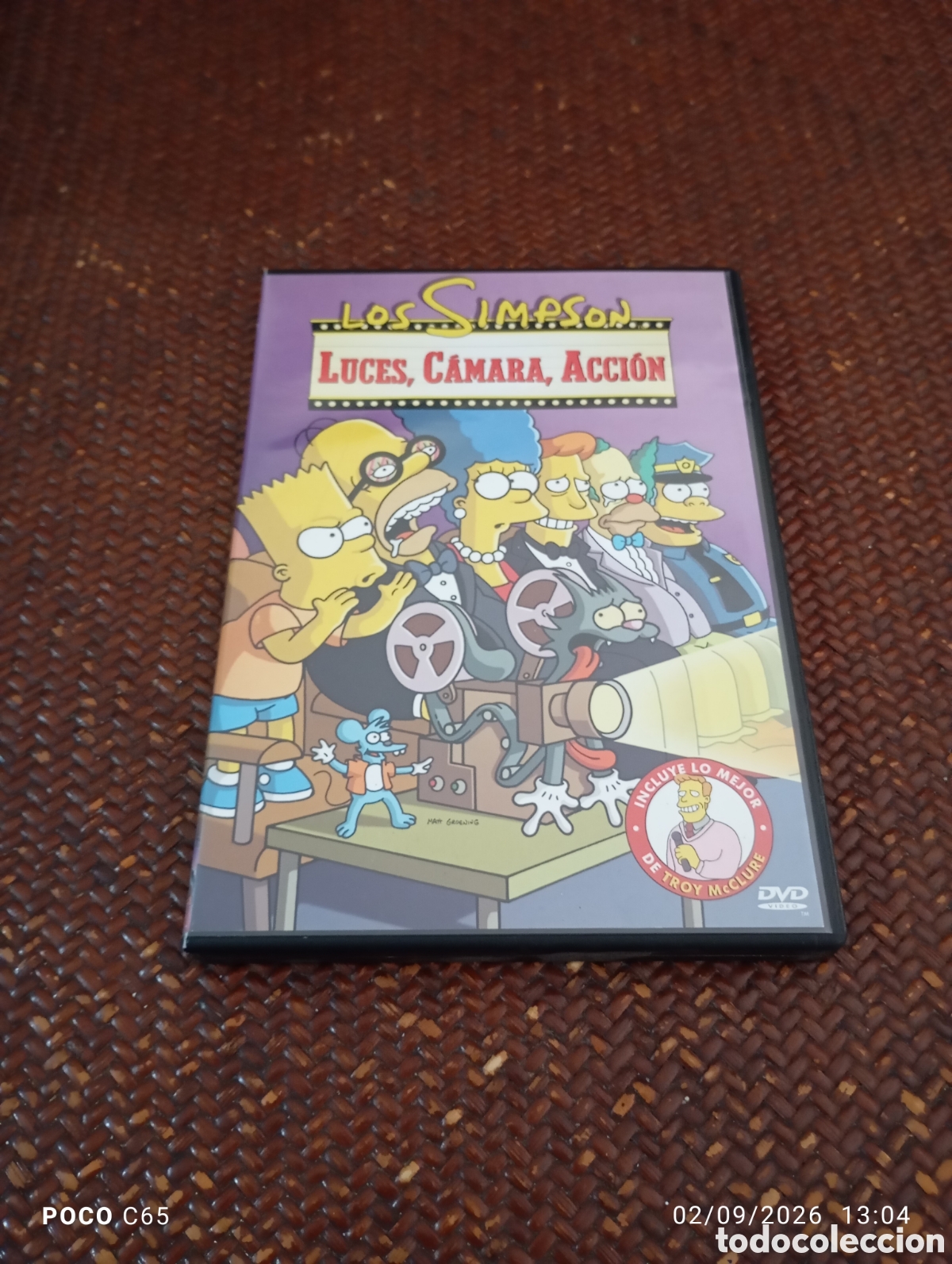 Cine: Los Simpson luces c&aacute;mara acci&oacute;n DVD